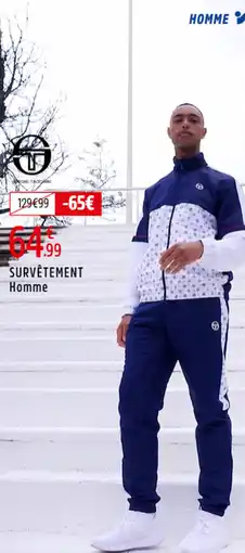 Intersport Survêtement homme offre