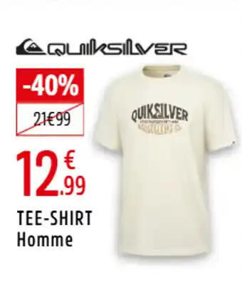 Intersport QUIKSILVER Tee-shirt homme offre