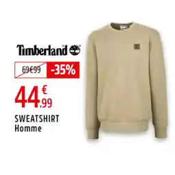 Intersport TIMBERLAND Sweatshirt homme offre