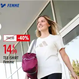 Intersport Tee-shirt femme offre