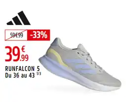 Intersport Runfalcon 5 du 36 au 43 1/3 offre
