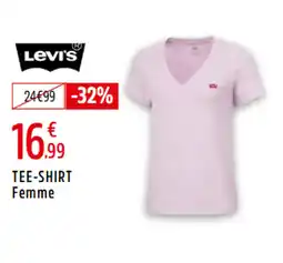 Intersport LEVI'S Tee-shirt femme offre