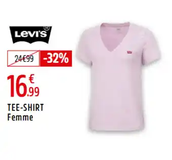 Intersport LEVI'S Tee-shirt femme offre