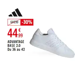 Intersport Advantage base 2.0 du 36 au 42 offre