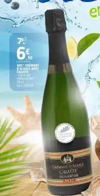 E.Leclerc AOC Crémant d'Alsace Brut Calixthe offre