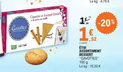 E.Leclerc ÉTUI ASSORTIMENT DESSERT GAVOTTES offre