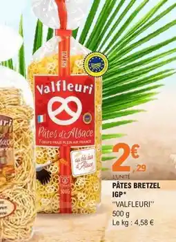 E.Leclerc PÂTES BRETZEL IGP offre