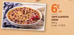 E.Leclerc TARTE CLAFOUTIS CERISE offre