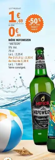 E.Leclerc BIÈRE HEFEWEIZEN offre