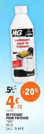 E.Leclerc NETTOYANT POUR FRITEUSE offre