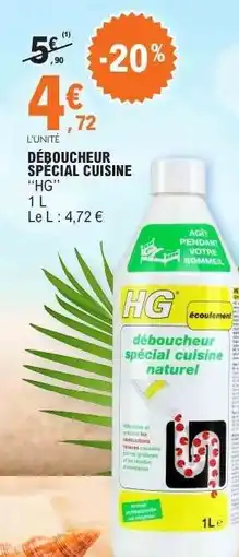 E.Leclerc DÉBOUCHEUR SPÉCIAL CUISINE “HG” offre