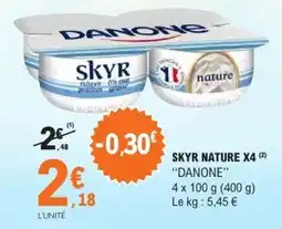 E.Leclerc SKYR NATURE X4 offre