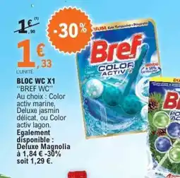 E.Leclerc BLOC WC X1 “BREF WC” offre