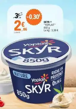 E.Leclerc Skyr Yoplait offre