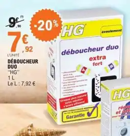 E.Leclerc DÉBOUCHEUR DUO “HG” offre