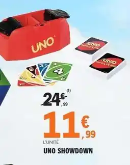 E.Leclerc UNO SHOWDOWN offre