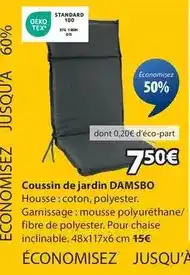 JYSK Coussin de jardin damsbo offre