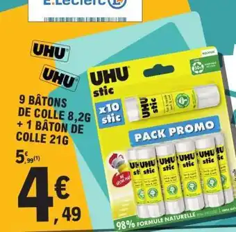 E.Leclerc UHU stic offre