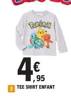 E.Leclerc Tee-Shirt Enfant offre