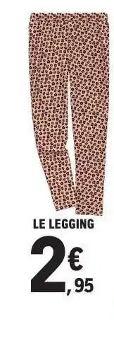 E.Leclerc Le legging offre