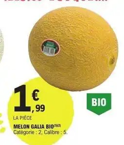 E.Leclerc MELON GALIA BIO offre