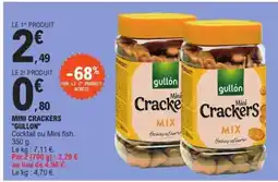 E.Leclerc MINI CRACKERS GULLON offre