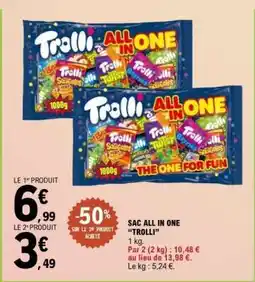 E.Leclerc SAC ALL IN ONE 'TROLLI' offre
