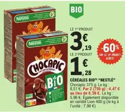 E.Leclerc CÉRÉALES BIO 'NESTLE' offre