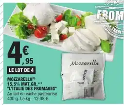 E.Leclerc Mozzarella offre