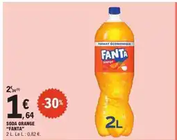 E.Leclerc Soda Orange Fanta offre