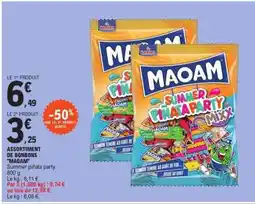 E.Leclerc ASSORTIMENT DE BONBONS MAOAM offre