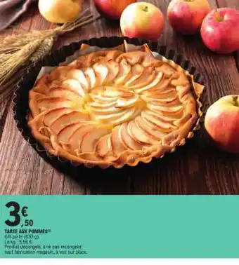 E.Leclerc Tarte Aux Pommes offre
