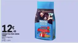 E.Leclerc CROQUETTES POUR CHIENS RENO offre