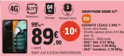 E.Leclerc SMARTPHONE REDMI A3 offre