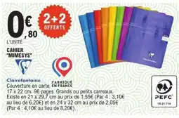 E.Leclerc CAHIER MIMESYS offre
