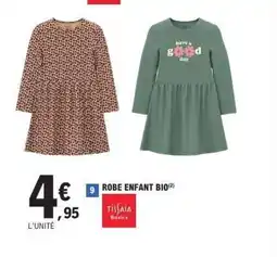 E.Leclerc ROBE ENFANT BIO offre