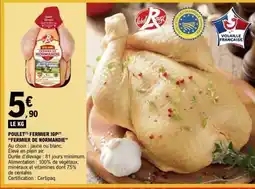 E.Leclerc POULET FERMIER IGP 'FERMIER DE NORMANDIE' offre