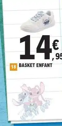 E.Leclerc BASKET ENFANT offre