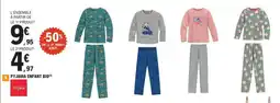 E.Leclerc PYJAMA ENFANT BIO offre