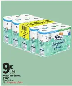 E.Leclerc PAPIER HYGIÉNIQUE “FOXY” offre