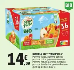 E.Leclerc GOURDES BIO(5) “POM'POTES” offre