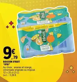E.Leclerc BOISSON IFRUIT “IFRI” offre