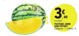 E.Leclerc Pastèque jaune sans pépins offre