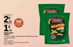 E.Leclerc Cheese Curls 'Herr's' offre