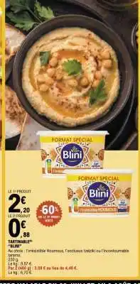 E.Leclerc Tartinable Blini offre