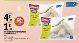 E.Leclerc Dos de Colin d'Alaska Surgelé 'Gimbert Océan' offre