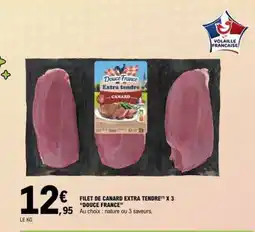 E.Leclerc FILET DE CANARD EXTRA TENDRE offre