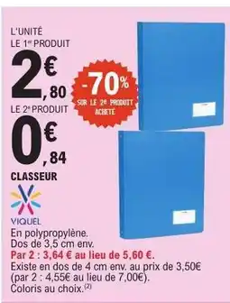 E.Leclerc Classeur offre