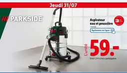 Lidl PARKSIDE Aspirateur eau et poussière offre