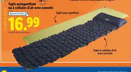 Lidl Crivit Tapis autogonflant ou à cellules d’air avec coussin offre